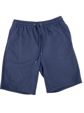 PAIGE Bodhi Drawstring Pull On Sweat Shorts‎ Navy Blue Men's Size Small